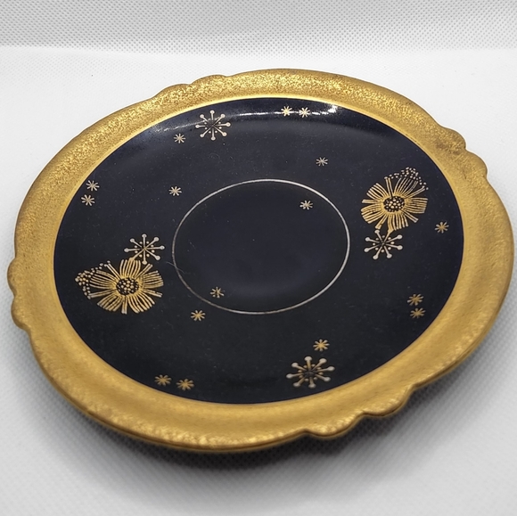 Jlmenau Graf von Henneberg Porzellan 1777 Echt Kobalt cup and saucer - Picture 6 of 9